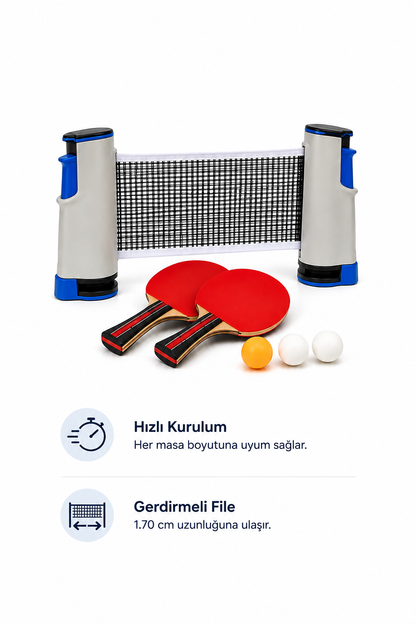 MASA TENİSİ FİLESİ OTOMATİK GERDİRMELİ